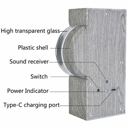 Fluid Speaker Mate, Ferrofluid Sound Visualizer, Ferro Fluid Speaker Music Mate, Ferafluid Speaker Music Mate, Magnetic Fluid Sp